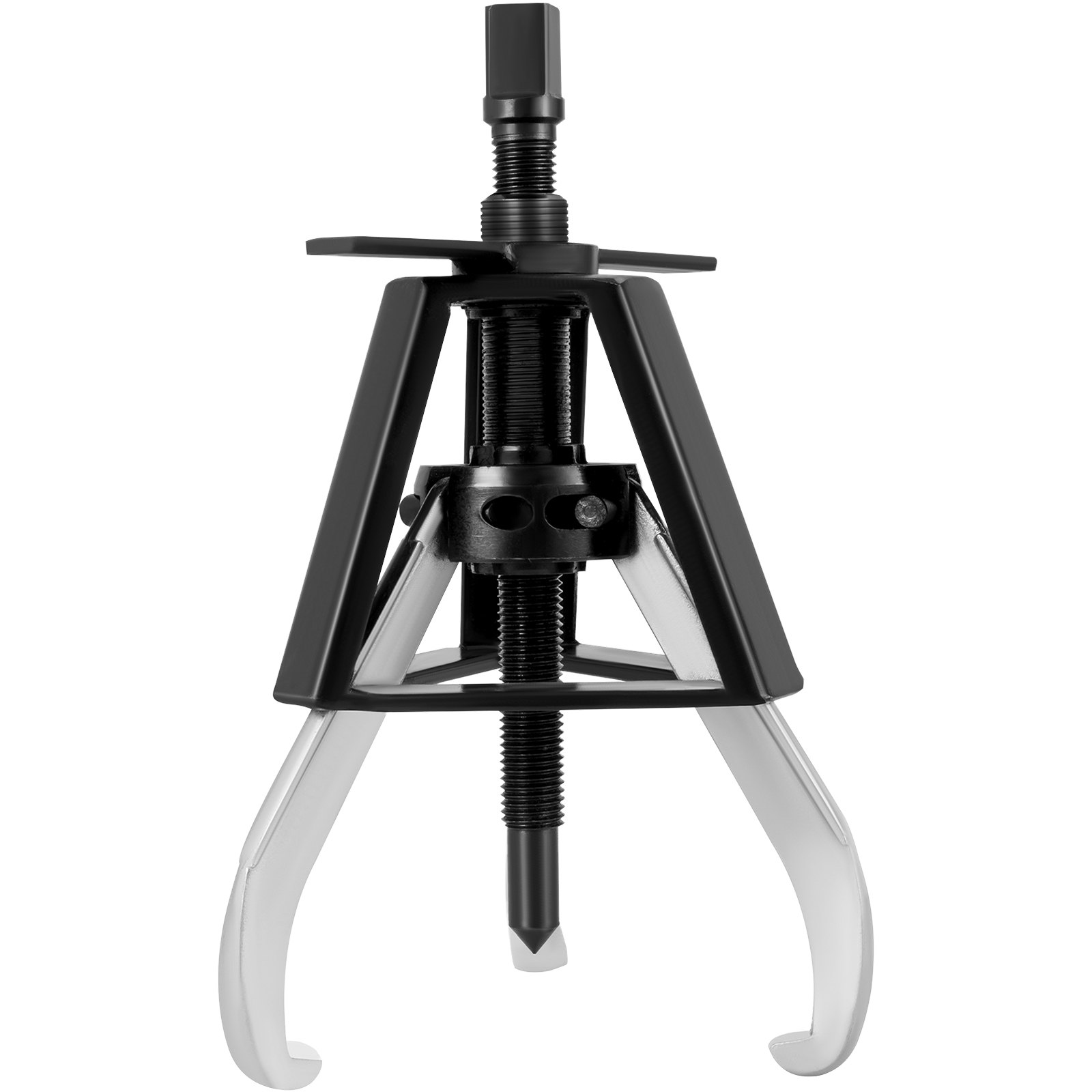 VEVOR 3 Jaw Gear Puller, 1 Ton/2204 LBS Capacity Manual Puller, 13" - 21.6" Spread Reach and 3.9" - 7.9" Spread Range, 11" Lead Screw Length Gear Removal Tools For Slide Gears, Pulleys, and Flywheels