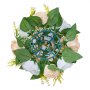 VEVOR Flower Ball Arrangement Bouquet 10 PCS, 9.5-Inch Diameter Artificial Flower Balls Wedding Table Centerpieces, Rose Arrangements for Wedding Centerpiece Home Decoration, Champagne & White Roses