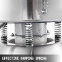 VEVOR Automatic Sieve Shaker Included 12 Mesh + 80 Mesh Flour Sifter Electric Vibrating Sieve Machine 110V 50W Sifter Shaker Machine 1150 r/min for Rice & Herbal Powder Particles