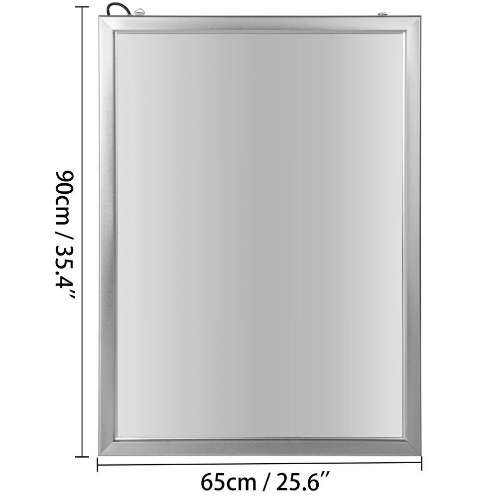 VEVOR LED Light Box Movie Poster Display A1 84x59cm Advertising Frame Store