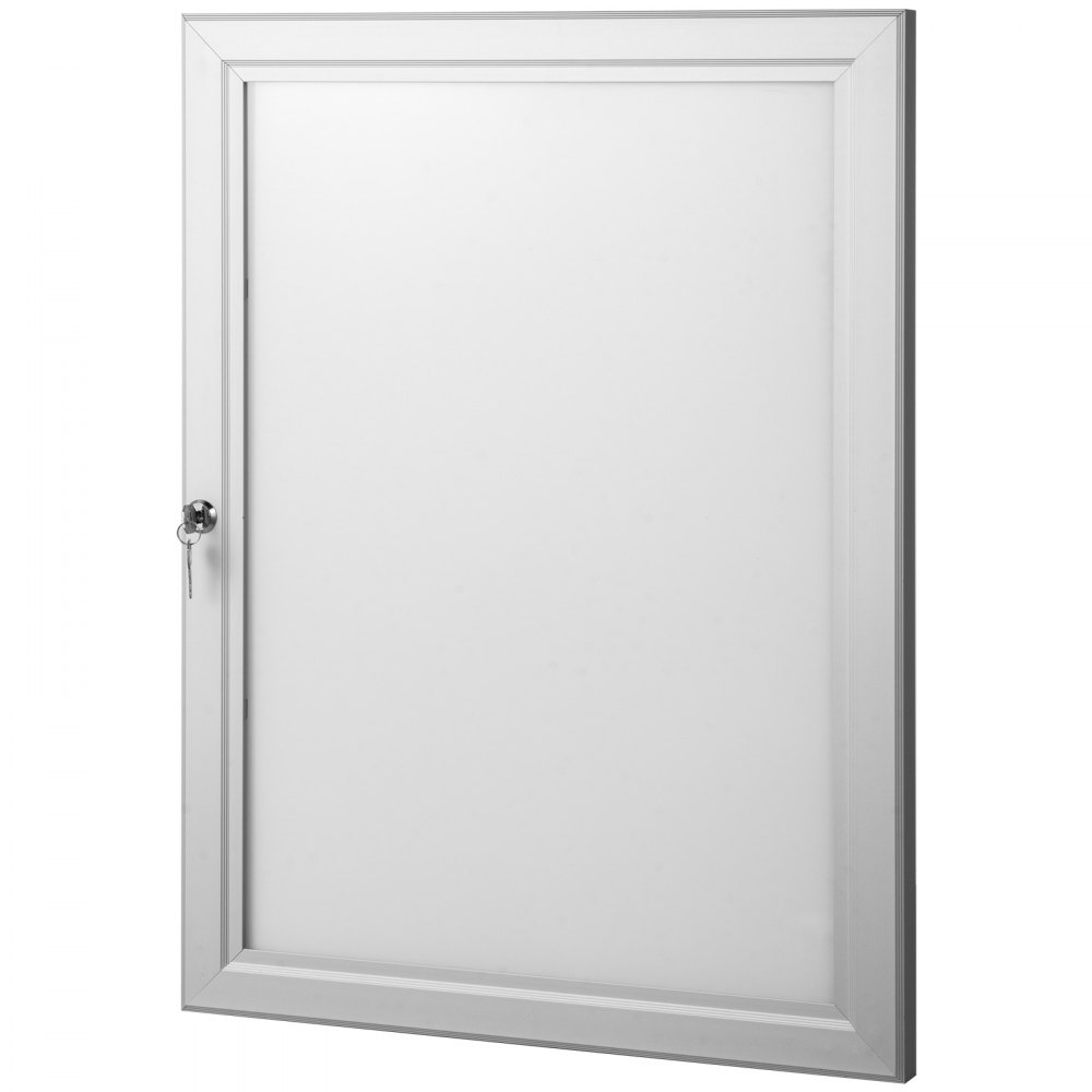 VEVOR A1 Lockable Poster Frame 26"x19.3" Black Water-Proof Movie Poster Frame Aluminum Profile for Photography Display (A1-Silver)