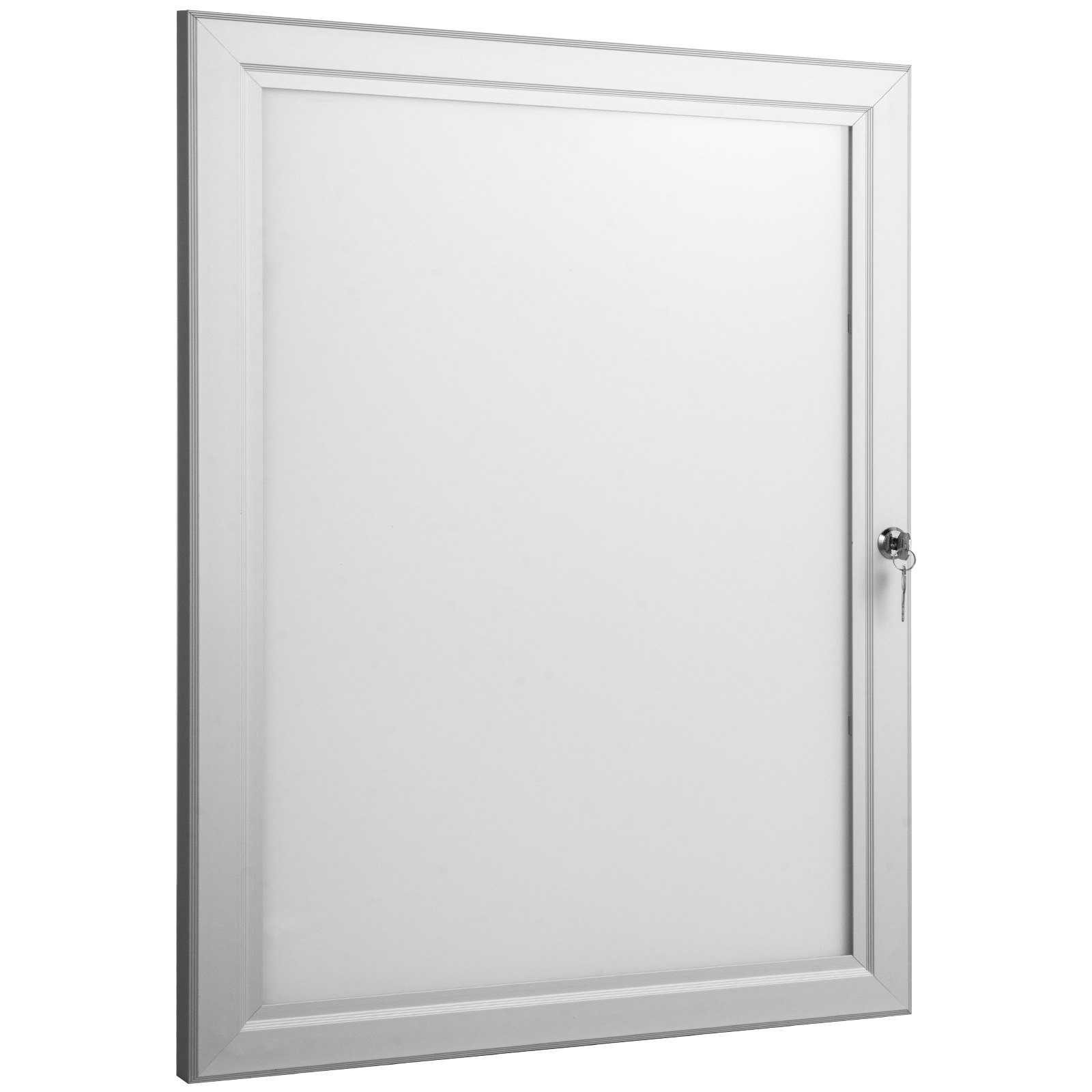 VEVOR A1 Lockable Poster Frame 26"x19.3" Black Water-Proof Movie Poster Frame Aluminum Profile for Photography Display (A1-Silver)