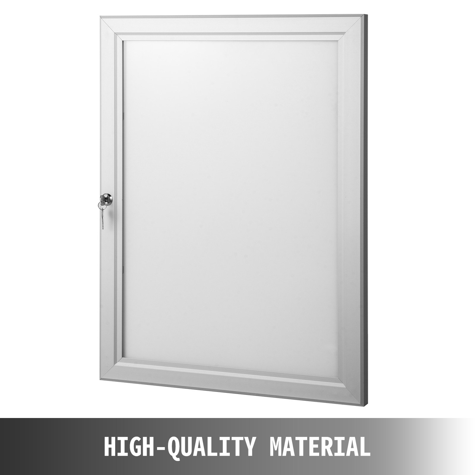 VEVOR A1 Lockable Poster Frame 26"x19.3" Black Water-Proof Movie Poster Frame Aluminum Profile for Photography Display (A1-Silver)