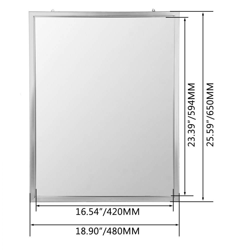 Vevor Led Poster Frame Led Movie Poster Display 17"x23" A2 Backlit Poster Frame