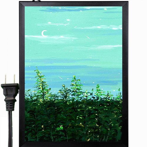24x17 A2 Movie Poster Led Light Box Display Frame Storeadvertisingsignads Photo