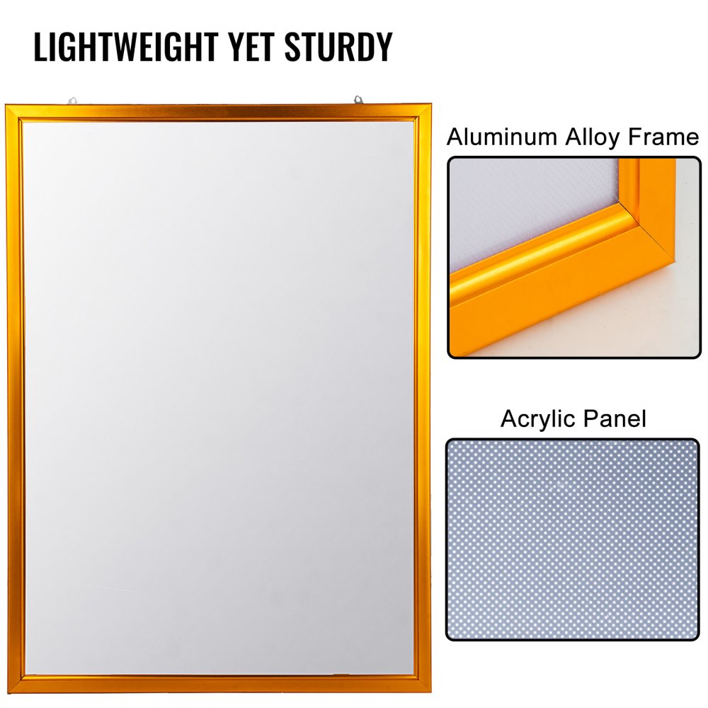 Vevor Led Poster Frame Led Movie Poster Display 12"x17" A3 Backlit Poster Frame