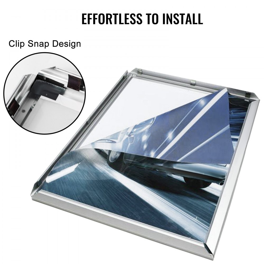 Vevor Led Poster Frame Led Movie Poster Display 12 "x 17" A3 Marco de póster retroiluminado