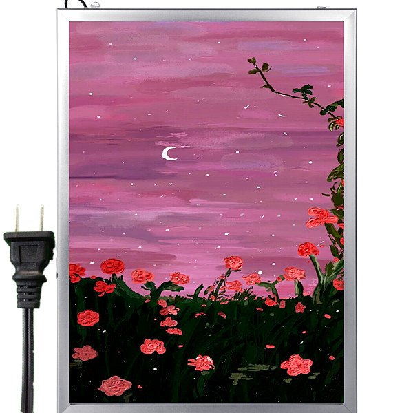 LED Light Box Movie Poster Display A3 42x29.7cm Advertising Frame Store