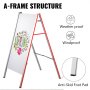 VEVOR A-Frame Sidewalk Sign A-frame Sign 24x36 Inch For Outdoor/Indoor Business