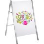 VEVOR A Board Sign A Frame Sandwich Board Advertising Display Poster 60x90