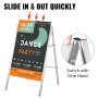 VEVOR A Board Sign A Frame Sandwich Board Advertising Display Poster 60x90