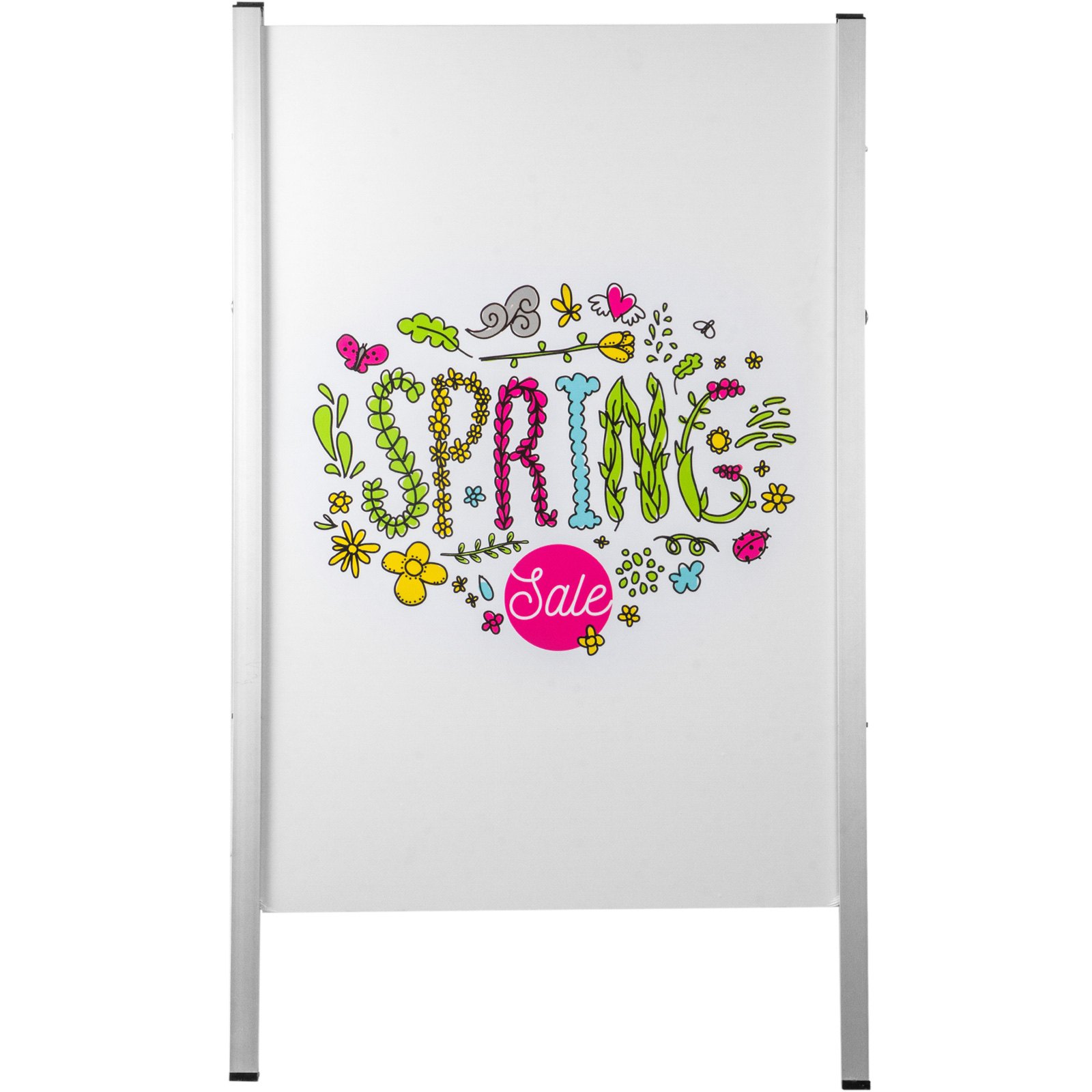 VEVOR A Board Sign A Frame Sandwich Board Advertising Display Poster 60x90