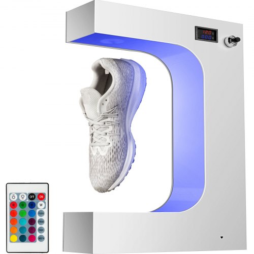 VEVOR Magnetic Levitating Shoe Display Floating Shoe Display Magnetic 600g White