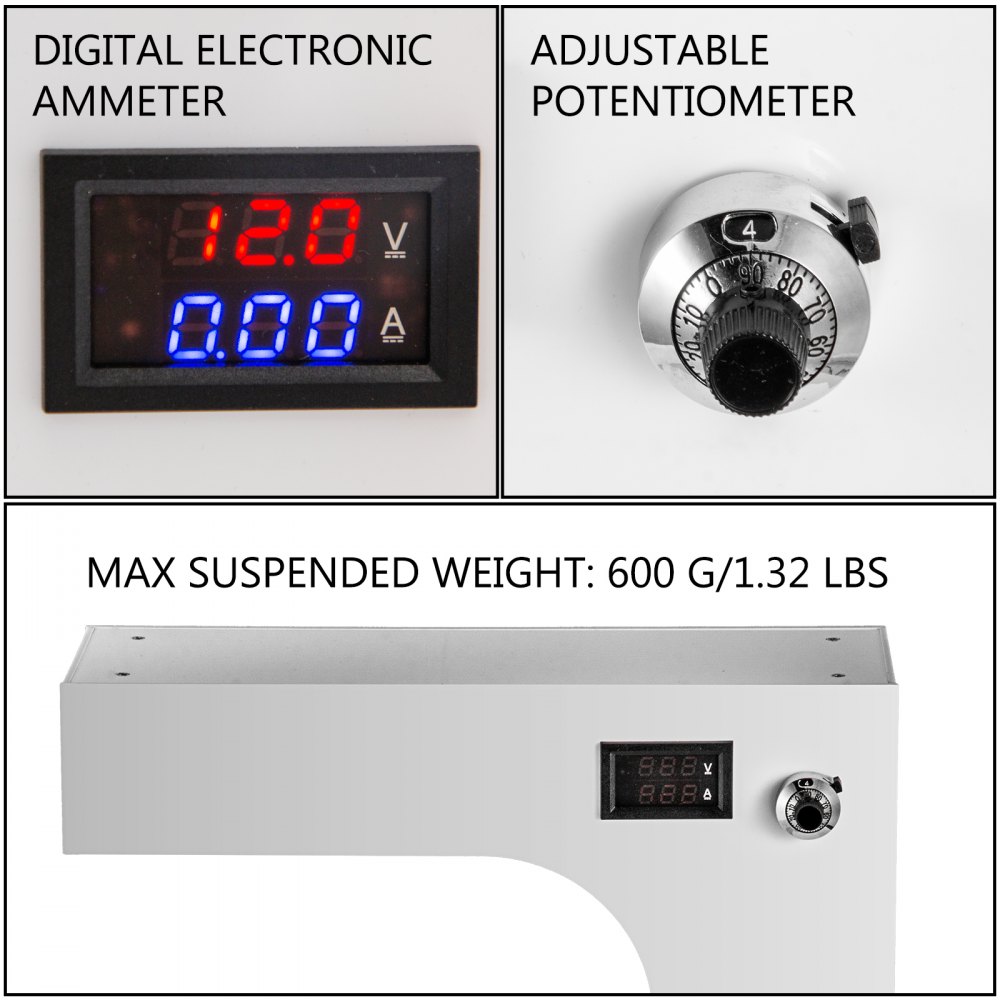 VEVOR Magnetic Levitating Shoe Display Floating Shoe Display Magnetic 600g White