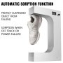 VEVOR Magnetic Levitating Shoe Display Floating Shoe Display Magnetic 600g White