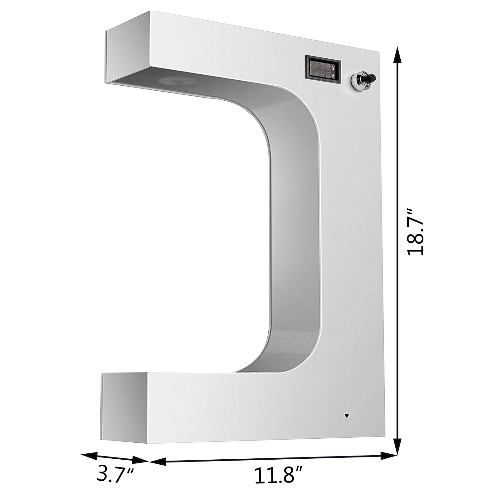 VEVOR Magnetic Levitating Shoe Display Floating Shoe Display Magnetic 600g White