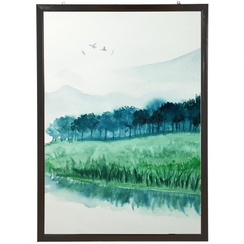 A0 LED Poster Frame LED Movie Poster Display 33"x47" Backlit Poster Frame Black