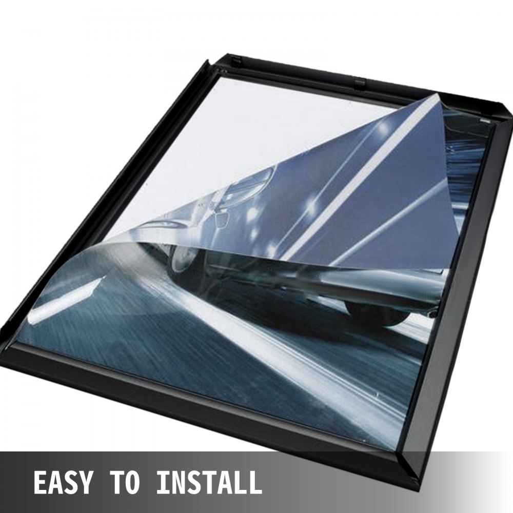 A0 LED Poster Frame LED Movie Poster Display 33"x47" Backlit Poster Frame Black