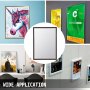 A0 LED Poster Frame LED Movie Poster Display 33"x47" Backlit Poster Frame Black