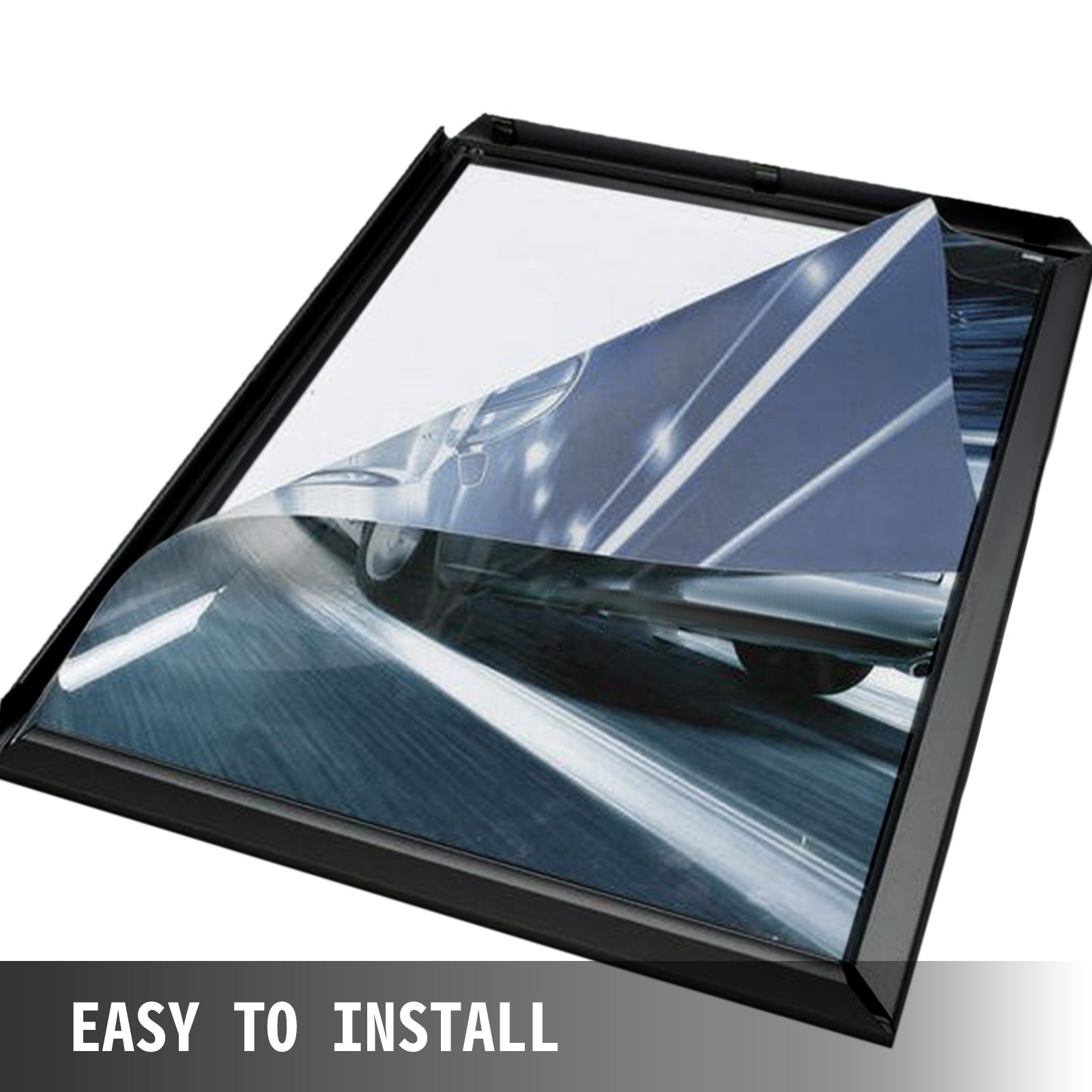 A0 LED Poster Frame LED Movie Poster Display 33"x47" Backlit Poster Frame Black