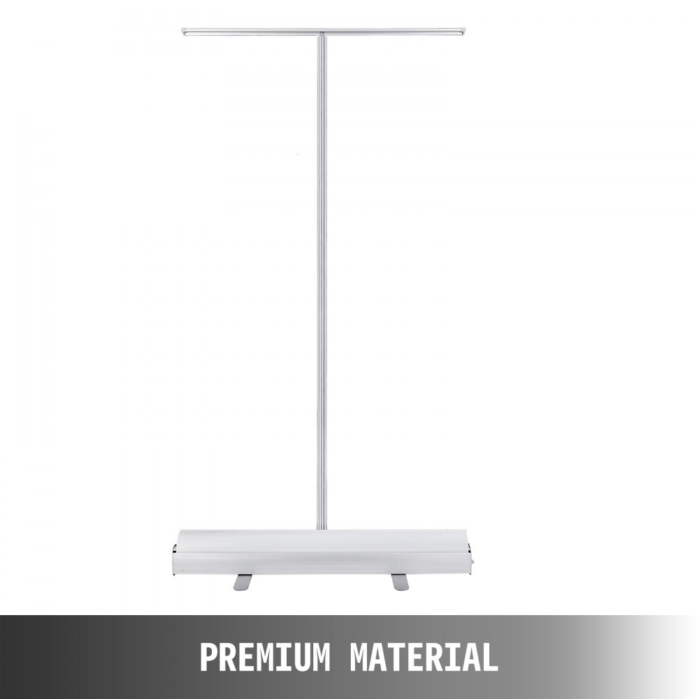 VEVOR Banner Stand 85x200cm 10pcs Retractable Roll Up Display pull up