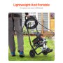 VEVOR Stand Airless Paint Sprayer, 950W 3000PSI High Efficiency Electric Airless Sprayer With Cart, Paint Sprayers for Home Interior and Exterior Furniture and Fences, Fine And Even Painting Effect