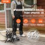 VEVOR Stand Airless Paint Sprayer, 3000PSI 750W Efficient Electric Airless Sprayer, Handheld Paint Sprayers, Fine and Even Painting Effect, for Home Interior and Exterior Furniture and Fences