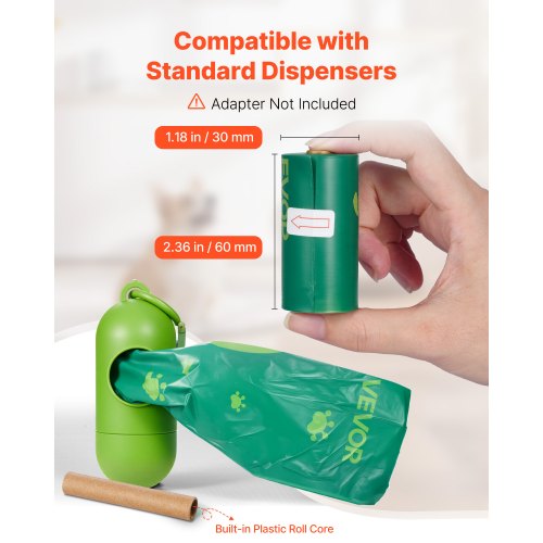 Eco Friendly Dog Poop Bags Not Plastic Biotuff Compostable Dog