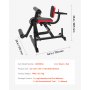 Máquina de extensión y curl de piernas VEVOR, capacidad de 317 kg, especial para la parte inferior del cuerpo, banco ajustable para piernas, extensión rotatoria para muslos, equipo de pesas para entrenamiento en gimnasio en casa.