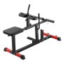 VEVOR Seated Calf Machine, 440 LBS Capacity Calf Raise Machine, Seated Calf Raise Leg Exercise Home Gym, Calf Workout Training Equipment, Lower Body Specialty Machine, Fit 1/2 inch Weight Plates