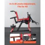 Leg Extension Curl Machine Seated Leg Rotary Extension Bench for Thigh 550lbs