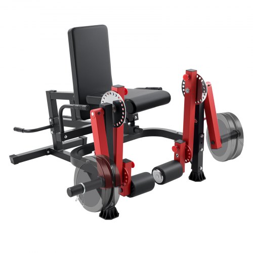 Leg Extension Curl Machine Seated Leg Rotary Extension Bench for Thigh 700lbs