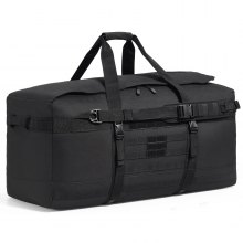 Tactical Duffle Bag 100L Gym Bag Duffle with Molle Design and Multi-mesh Bag