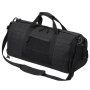 Tactical Duffle Bag, 45L Gym Bag Duffle with Molle Design and Shoe Compartment, Military Travel Bag for Men and Women, Tactical Gear Bag for Overnight, Sports, Fitness, Clothing, Travel, Black