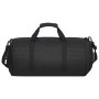 Tactical Duffle Bag, 45L Gym Bag Duffle with Molle Design and Shoe Compartment, Military Travel Bag for Men and Women, Tactical Gear Bag for Overnight, Sports, Fitness, Clothing, Travel, Black