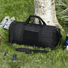 Tactical Duffle Bag 45L Gym Bag Duffle Molle Design & Shoe Compartment