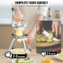 VEVOR 3/8" kommerciel grøntsagsskæremaskine Frugtskæremaskine Food Shaper Tomatskæremaskine