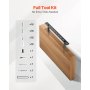 2 Pcs Shelf Brackets 16 inch / 406.4 mm Heavy Duty Floating Shelf Brackets