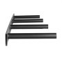 VEVOR Soporte para estante flotante (1 unidad, capacidad de peso: 104 kg, 1092,2 x 157,4 x 38,1 mm), resistente, invisible, para montaje en pared.