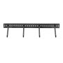 VEVOR Soporte para estante flotante (1 unidad, capacidad de peso: 104 kg, 1092,2 x 157,4 x 38,1 mm), resistente, invisible, para montaje en pared.