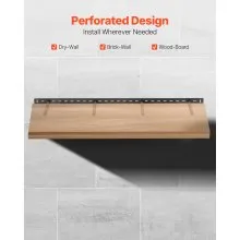 1 Pack Shelf Bracket 43 inch / 1092.2 mm Heavy Duty Floating Shelf Bracket