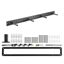 1 Pack Shelf Bracket 46 inch / 1168.4 mm Heavy Duty Floating Shelf Bracket