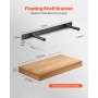 2 Pcs Shelf Bracket 22 inch / 558.4 mm Heavy Duty Floating Shelf Brackets