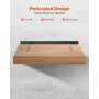 2 Pcs Shelf Bracket 22 inch / 558.4 mm Heavy Duty Floating Shelf Brackets