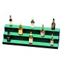 VEVOR LED-belyst spiritusflaske Display Bar Hylde RF & App Control 40" 3-trins