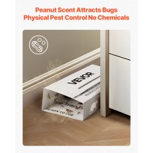 Insect Glue Trap 36 Pack Glue Boards Sticky Pest Control Adhesive Traps for Bugs