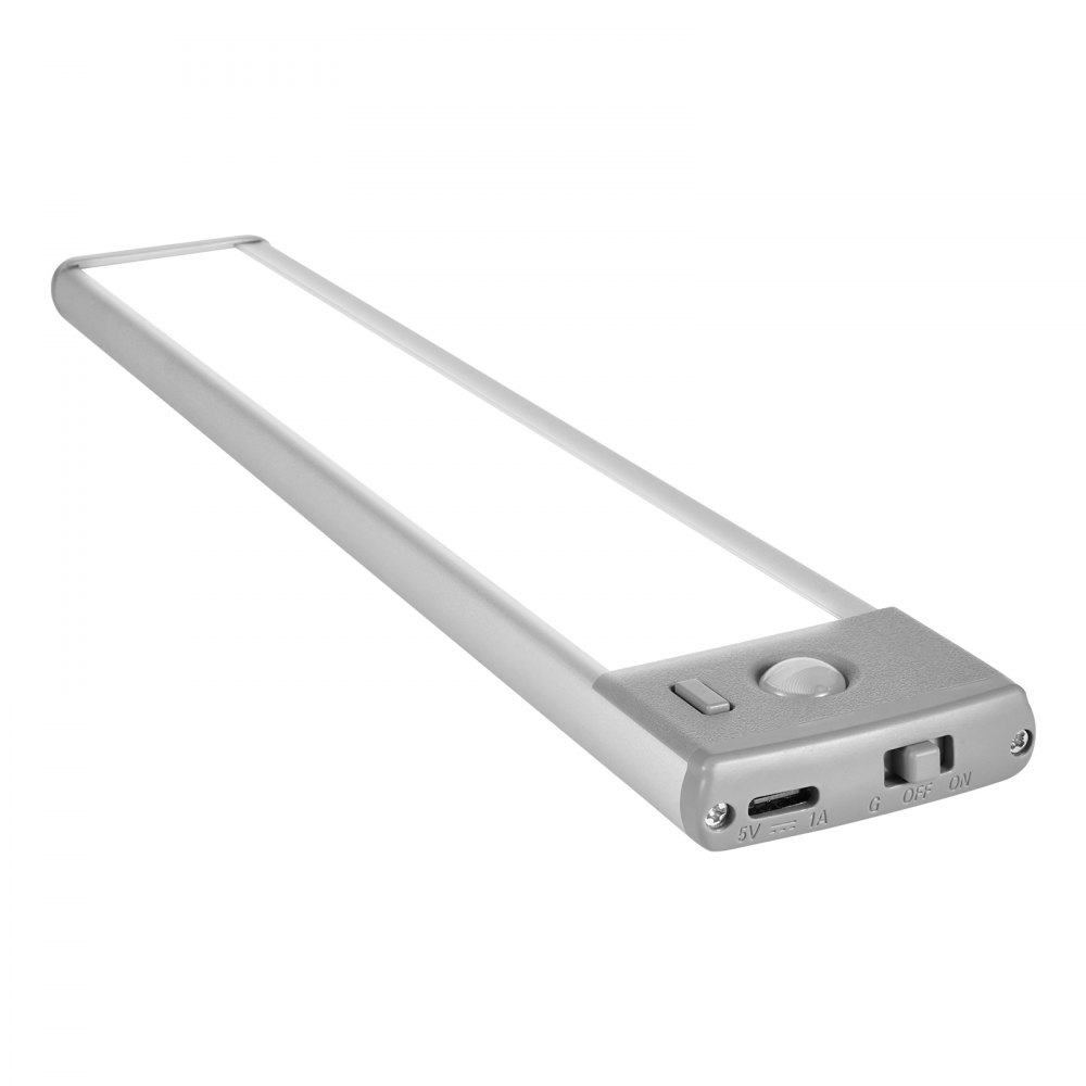 VEVOR Under Cabinet Lighting, 2 PCS, 62 LED Motion Sensor Lights, Rechargeable Battery Operated Closet Lights with Remote Control, Wireless Under Counter Light for Cabinets, Bookshelf, Stair, Hallway