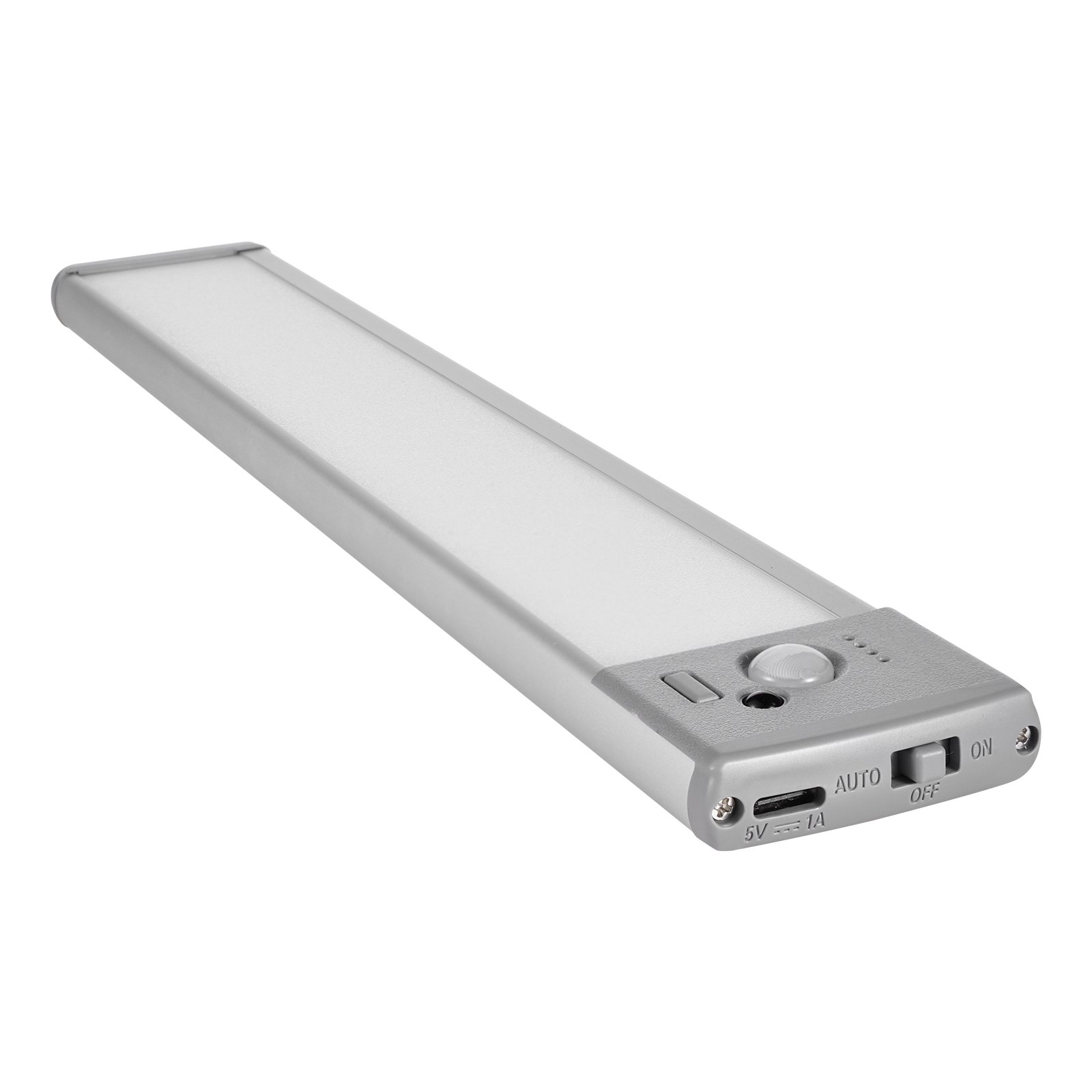 VEVOR Under Cabinet Lighting, 5 PCS,  68 LED Motion Sensor Lights, Rechargeable Battery Operated Closet Lights with Remote Control, Wireless Under Counter Light for Cabinets, Bookshelf, Stair, Hallway