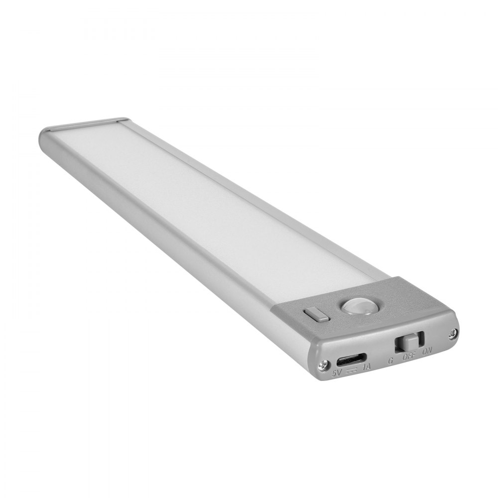 VEVOR Under Cabinet Lighting, 2 PCS, 40 LED Motion Sensor Lights, Rechargeable Battery Operated Closet Lights, Wireless Under Counter Light for Cabinets, Bookshelf, Stair, Hallway