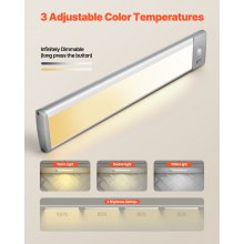 Under Cabinet Lighting 2 PCS 40 LED Motion Sensor Lights Battery Operated